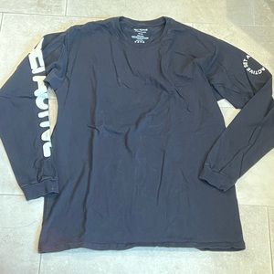 Set Active Black Long Sleeve Top